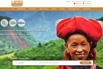 Nominated for 'World's Top Tour Operator Website' at WTA 2020