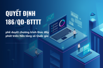 Quyết định 186/QĐ-BTTTT phê duyệt chương trình thúc đẩy phát triển Nền tảng số Quốc gia