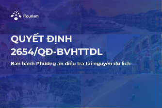  Quyết định 2654/QĐ-BVHTTDL ban hành Phương án điều tra tài nguyên du lịch